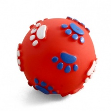 M-Pets Игрушка для собак виниловая пищащая, мяч 6 см