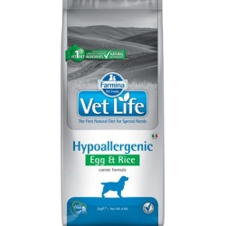 Farmina Vet Life Сухой корм для собак Hypoallergenic, яйцо с рисом