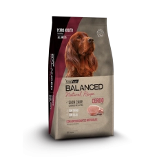 Виталкан сухой корм Balanced Dog Adult Natural Recipe для взрослых собак со свининой