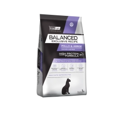  Виталкан сухой корм Balanced Cat Adult Exclusive Recipe для взрослых кошек с курицей и рисом