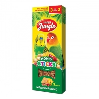 Happy Jungle Палочки для птиц микс 3 вкуса 3 шт