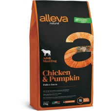Сухой корм для взрослых собак крупных пород Alleva Natural Chicken & Pumpkin Maxi