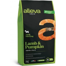 Сухой корм для взрослых собак мелких пород Alleva Natural Lamb & Pumpkin Mini