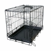 DUVO+ Клетка для собак однодверная "Pet Kennel MINI", черная, 47х30х37см