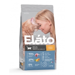 Elato Holistic корм для кастрированных котов,  стерилизованных и малоактивных кошек