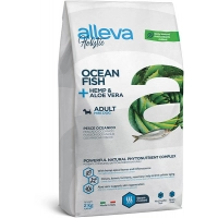 Сухой корм для взрослых собак мелких пород Alleva Holistic Ocean Fish + Hemp & Aloe vera Mini