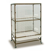 MONTANA Клетка для малых птиц "Paradiso 120", Choco-vanile, 120х81х180см