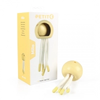 PETIT Игрушка для щенков развивающая "Milo", желтая, 18x7x7см