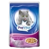 PreVital Classic консервы с кроликом и индейкой в желе для кошек, 100 г