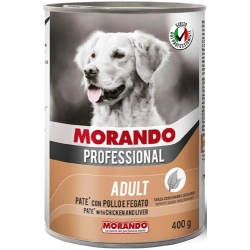 Morando Professional консервы для собак паштет с Курицей и печенью