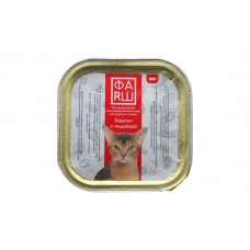 Паштет для кошек ФАРШ с индейкой, 100 гр
